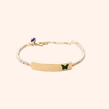 

Imported Bulk Gold Child Charm Bracelet 04-670-1000048