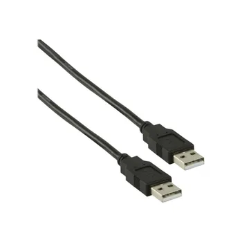 

By Nedis-USB Cord-USB (M) to USB (M) - USB 2.0 - 1 m-set-Black