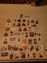 Pegatinas impermeables de PVC de temporada en la TV, 50 unids/lote de pegatinas de Lucifer para monopatín, calcomanía para equipajes, pegatina de juguete