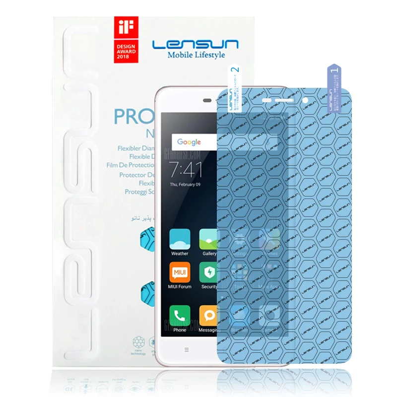 Защитная пленка LENSUN Nano для Xiaomi Redmi 4A