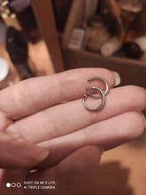 ModaOne-pendientes sencillos de circonio para mujer, aretes de Plata de Ley 925, joyería para la oreja