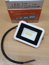 LED Floodlights Reflector Waterproof 220V 100W Wall IP68 50W Warm Cold White 30W