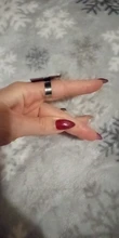 Hot Sale Nail Art Makeup Cosmetic Stainless Steel Paint Mixing Palette Ring Tool