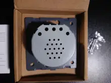 Livolo – Interruptor táctil sin panel de cristal para pared. VL-C701, Base de pulsador táctil estándar europeo, CA 220-250V