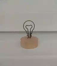 Escritorio carpeta de notas de Flamingo corazón Clips de forma favores de la boda, titular de la tarjeta de mesa nota fotográfica número nombre Clips para mensaje
