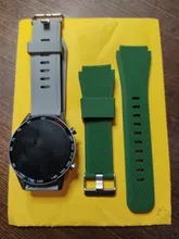 Correa de reloj para samsung galaxy watch 3, 46, 45, 41, 44mm, accesorios para huawei watch gt 2, 20mm, 22mm