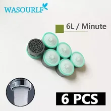Faucet-Aerator Bubbler Water-Saving 22mm Head-Device Spout WASOURLF Female 24mm 6L 4L