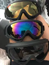 Cycling Sunglasses Goggles Moto Skiing Winter Outdoor Sports Windproof UV400 1pcs