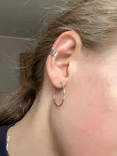 Pendientes de Clip de Cruz Simple para mujer y niña, 2 uds., aretes de Zirconia cúbica con perlas, Clip para oreja sin joyería Piercing