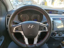 PUFEITE-Botón de volante para Hyundai VERNA SOLARIS, botón de control de música y volumen de audio