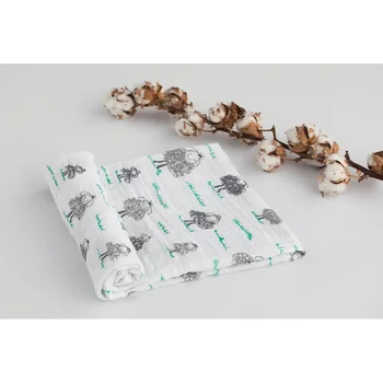 

ebebek Momeasy Winter Sheep Patterned Muslin Baby Blanket