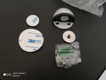 NAIERDI-Tope de puerta magnético de goma de acero inoxidable, soportes de puerta ocultos con antiperforación pegatina, sin clavos montados en el suelo, modelo DS-09