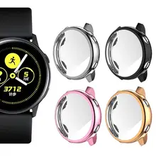 Чехол из ТПУ для samsung Galaxy watch Active 40 мм, чехол с мягкой пластиной/прозрачная защита экрана от царапин, аксессуары для часов