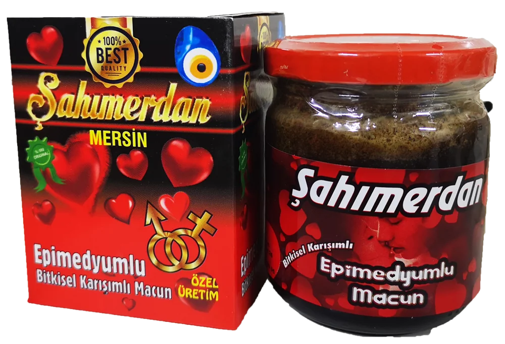 Sahimerdan-Sahmerdan Epimedium паста роговой козы сорняки, женьшень травяной афродизиак 240 г
