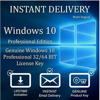 2021 Wind@ws 10 Pro Key Ⓒ Win 32/64-Bit FULL VERSION Produktschlüssel Activation Code 1