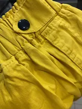 Pantalones harén de algodón para mujer, pantalón vaquero informal combinado con cintura elástica, de talla grande, amarillo y blanco, D321, novedad de verano