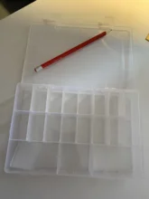 Plastic Box Case Container Storage-Box Organizer Beads Screw-Holder Earring-Display Compartment