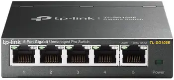 

Switch Easy Smart with 5 Port Gigabit TP-Link TL-SG105E