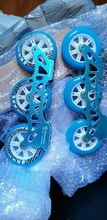 Inline Skates Frame Patines-Skating-Base Alloy-Roller 4-Wheels 3x110mm Super-Light 80mm