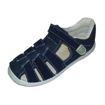 

Canvas sandals with three strips interspersed and velcros, Lonettes Dobsons.com for kids