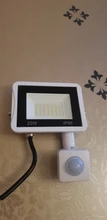 LED Floodlight Reflector Foco-Lamp Motion-Sensor Garden Outdoor 220V 100W Wall Waterproof