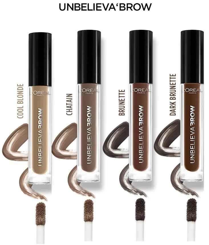 L'Oreal Paris Стойкий тинт для бровей Unbelieva Brow, Оттенок 102, Холодный блонд