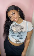 Peluca Frontal de encaje con ondas al agua, cabello humano Sdamey 13 × 360 × 6, encaje rizado profundo, Frontal, brasileña, 28, 30, 40 pulgadas, 4x4, cierre, 4/13