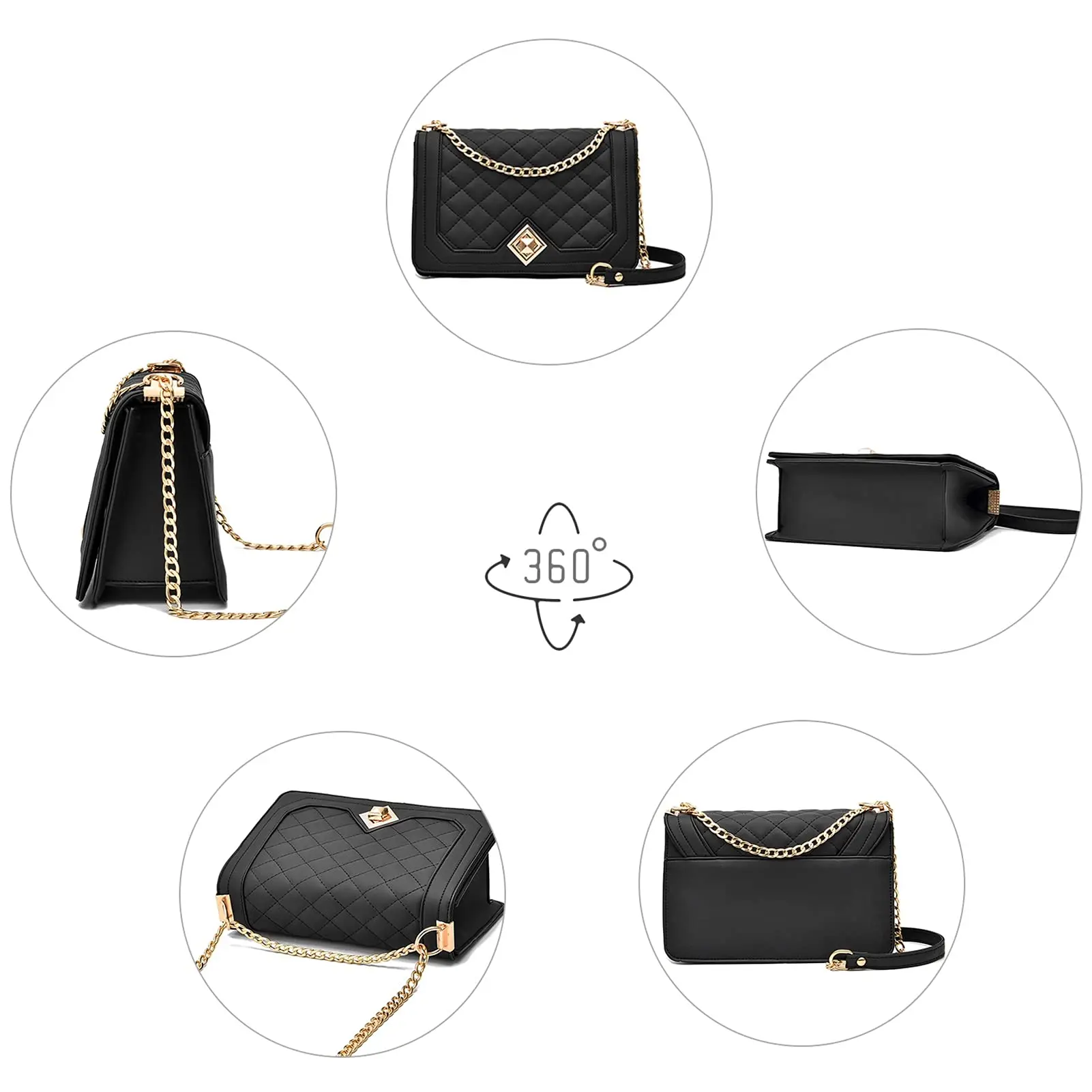 Travistar Crossbody Bags for Women Trendy - Small Leather Cross