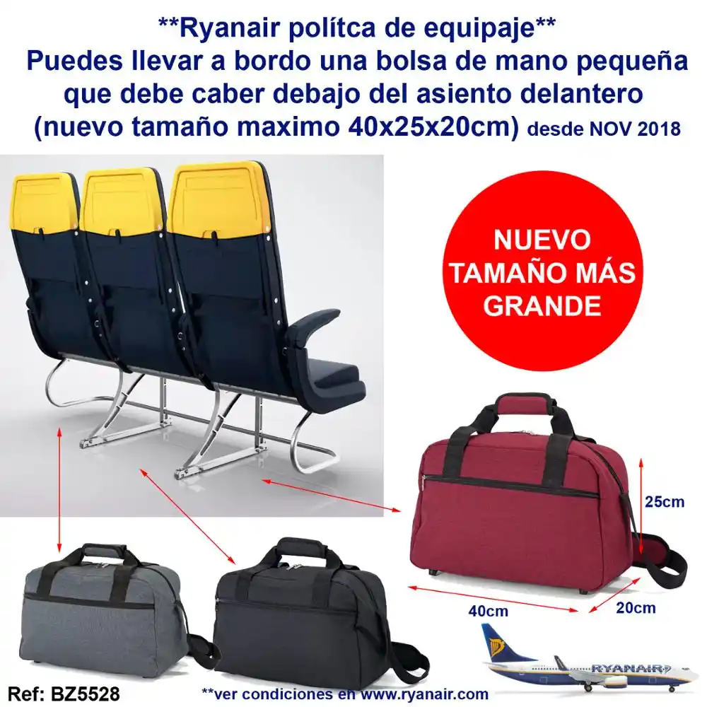 Bolsa de viaje 40x25x20 Clearance