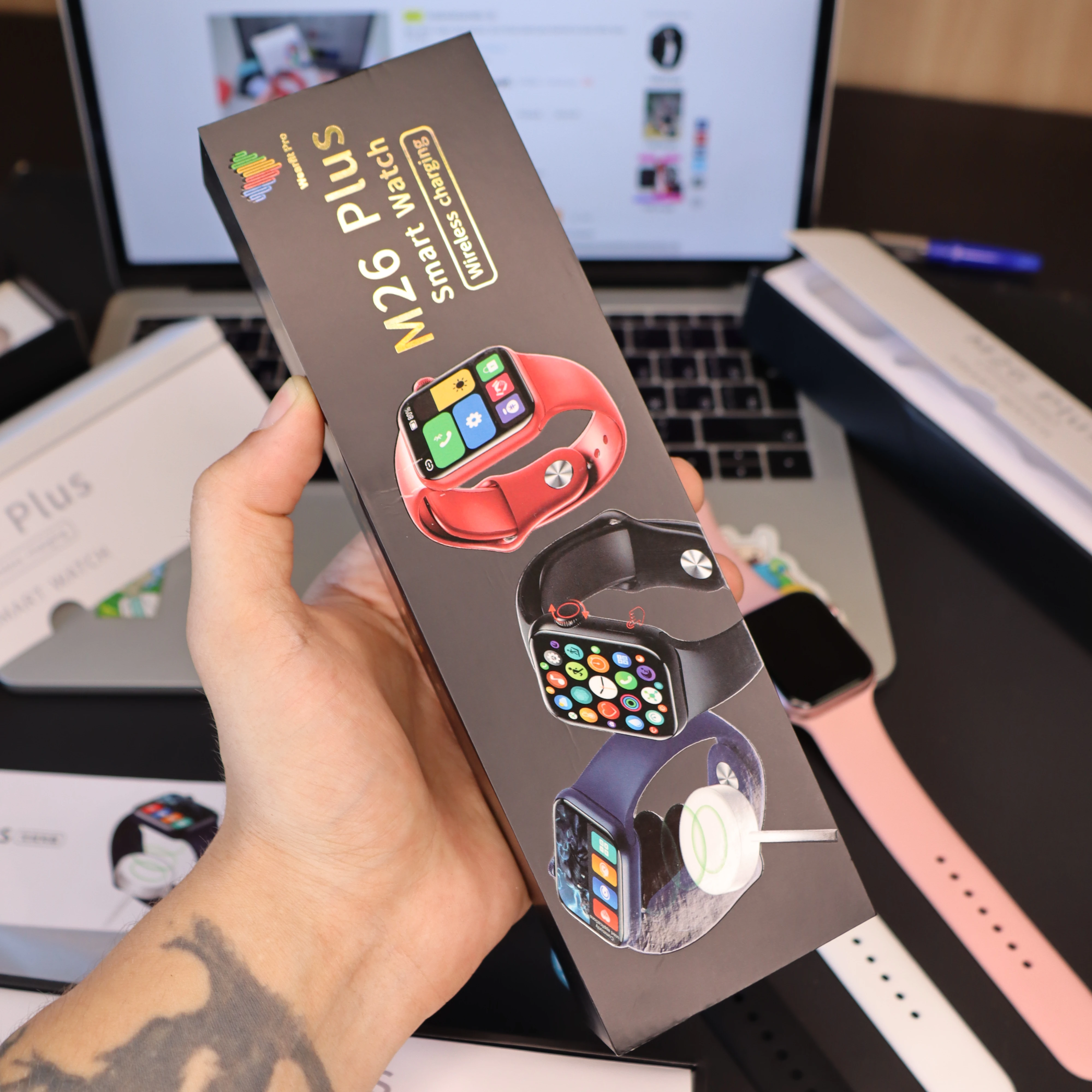 M26スマートウォッチ Androidおよびios用のスマートウォッチ M26plusシリーズの壁紙 21 スマートウォッチ Aliexpress
