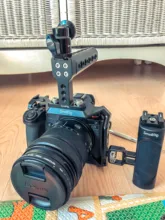 SmallRig-Mini cabeza de bola de Metal para vídeo, montura con zapata con tornillo de 1/4 pulgadas, soporte para cámara fr DSLR, Monitor de luz LED 2059, 2 uds.