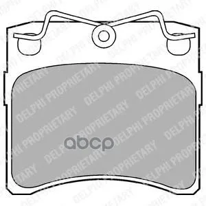 Колодки Передние Vw Transporter Iv 15"(-4/96) Lp785 Delphi арт. LP785