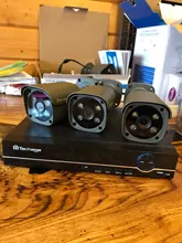 Techage sistema de cámaras de seguridad 8CH 5MP HD NVR POE Kit CCTV Audio de dos vías AI cara detectar vídeo de exterior de vigilancia IP Cámara