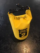 Bolsa impermeable de almacenamiento para natación, kayak, canoa, río, senderismo y canoa, 2L