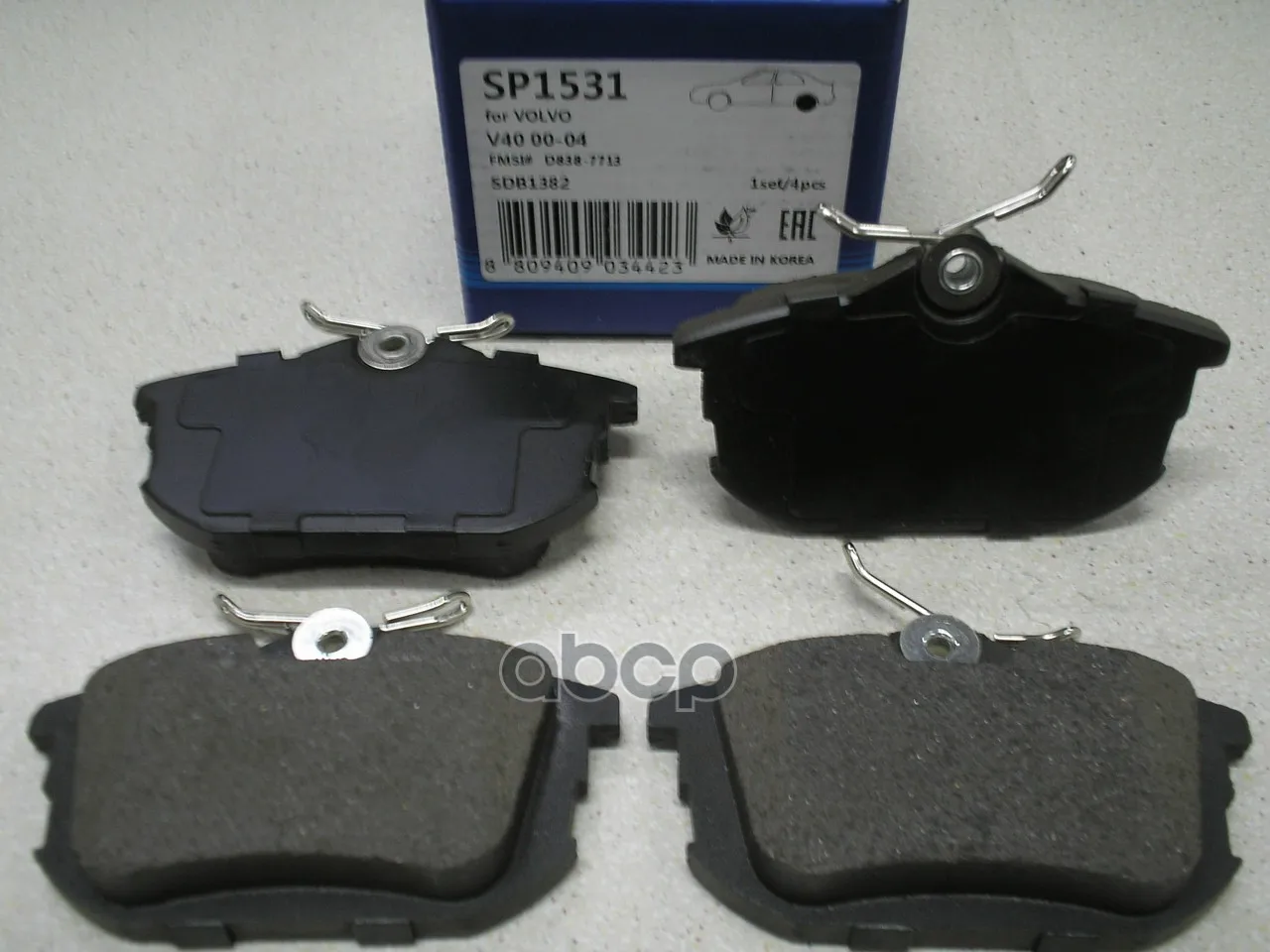 Колодки Тормозные Задние Sangsin Brake Sp1531 Sangsin brake арт. SP1531