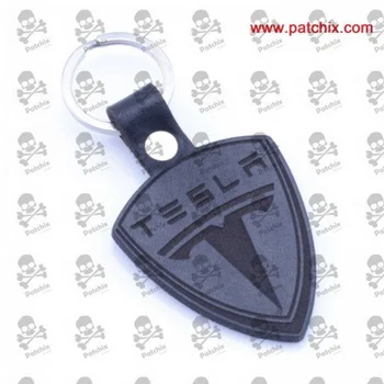 

TESLA key key ring key chain Schlüsselring porte-cles portachiavi laser cut Size: 54x41x3mm