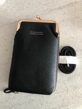 Moda novedosa pequeña bandolera las mujeres Mini de cuero mate de bandolera de hombro embrague Bolsas damas teléfono bolso de