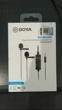 Lapel Microphone Dslr-Camera Lavalier Audio Video-Record Boya by-M1 Clip-On for Android