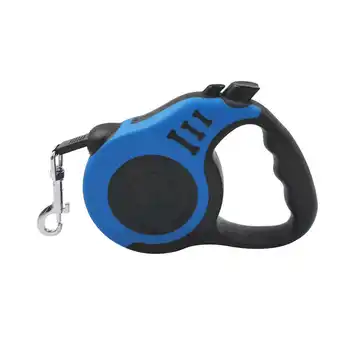 

Long Retractable Dog Lead Tape Extendable Rope Leash For Pet Dog Cat 3 meters or 5 meters