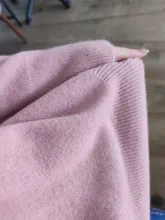 Hirsion-suéter holgado de gran tamaño para mujer, jersey básico de punto elegante, cuello redondo, suave, de Cachemira, para invierno, 2020