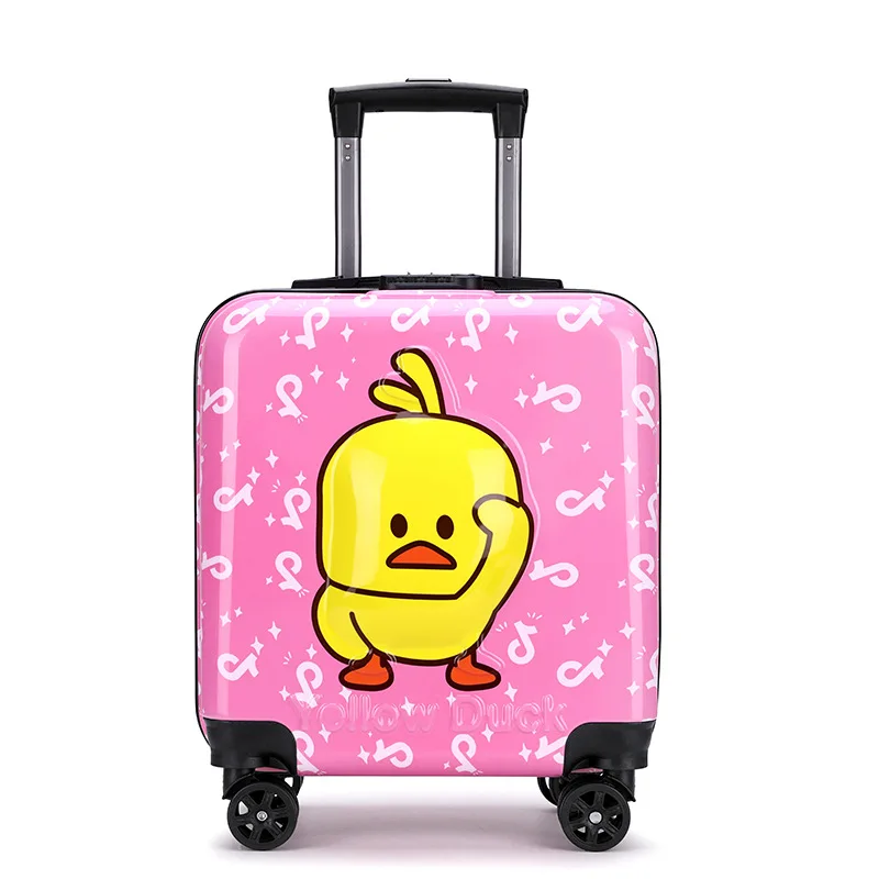 Source 2020 Wholesale kids PC ABS Hard Shell cute luggage set high quality  cartoon children suitcase trolley bags on m.