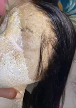 Peluca brasileña recta Bob corto pelucas delanteras de encaje 13x4 frente de encaje pelucas de cabello humano Pre-arrancado con el pelo del bebé estrella del Jazz no Remy