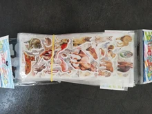 Pegatinas con dibujos animados en 3D para niños, 10 hojas diferentes, divertido para juguete álbum de recortes, teléfono, portátil, regalos, animales, tigre