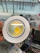 Spot-Light Ceiling-Lamp Led-Decoration Led Dimmable DBF Body-Recessed Black/white COB