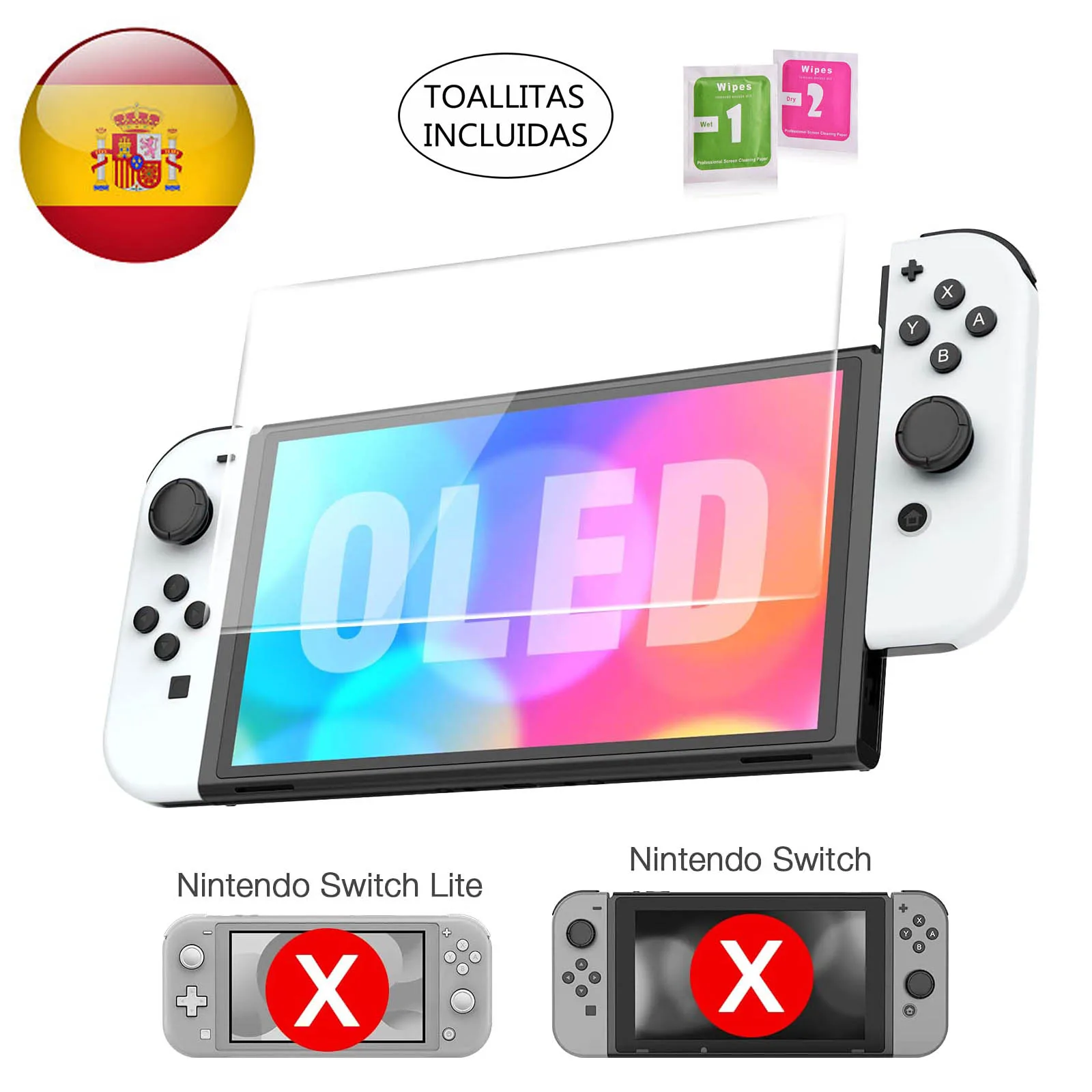 Screen Protector for Nintendo Switch Oled tempered glass 9H Nintedo