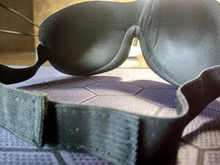 BYEPAIN-mascarilla 3D para dormir, máscara de algodón transpirable con relleno para dormir, los ojos con parche para bloqueo de luz, 1 Uds.