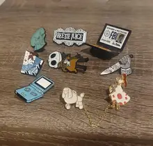 Lapel Pin Brooch Jeans Jewelry Pinback Button Squidward Gift Badge Cartoon Anime Enamel-Pins