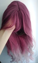 Bob Wigs Hair Synthetic-Wigs Brown Cosplay Lolita Black Pink Ombre Bangs Short Girls