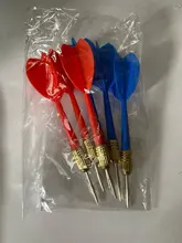 Dardos siameses de Metal, tablero de aguja, dardo de aguja, 3 uds.