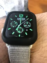 Multicolor de moldeo por inyección para Apple Watch serie SE/6/5/4/3/2 PC cubierta protectora delgada parachoques para iWatch/44/40 42mm/38mm